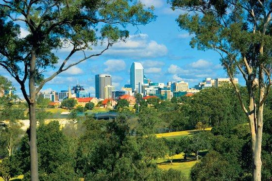 Oaks Brisbane Lexicon Suites Servis gambar